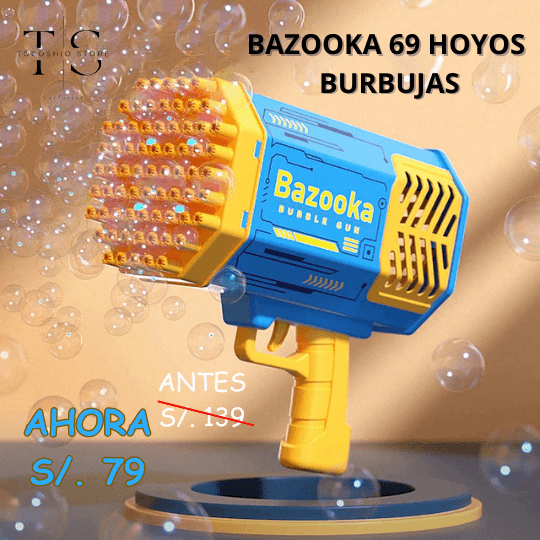 Bazooka 69 Hoyos de Burbujas