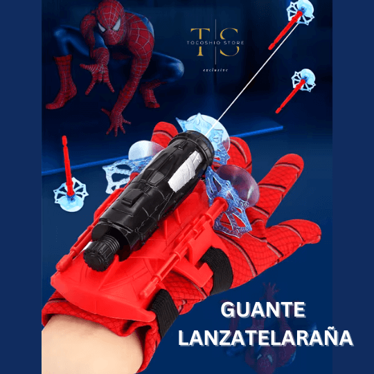 GUANTE LANZATELARAÑA SPIDERMAN