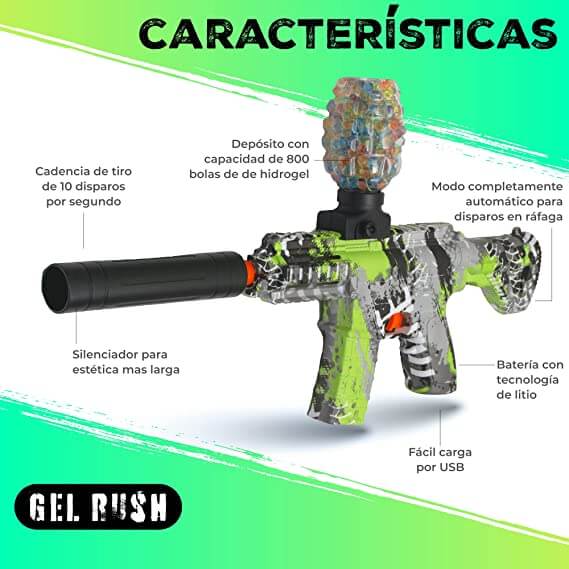 Pistola Hidrogel AK47